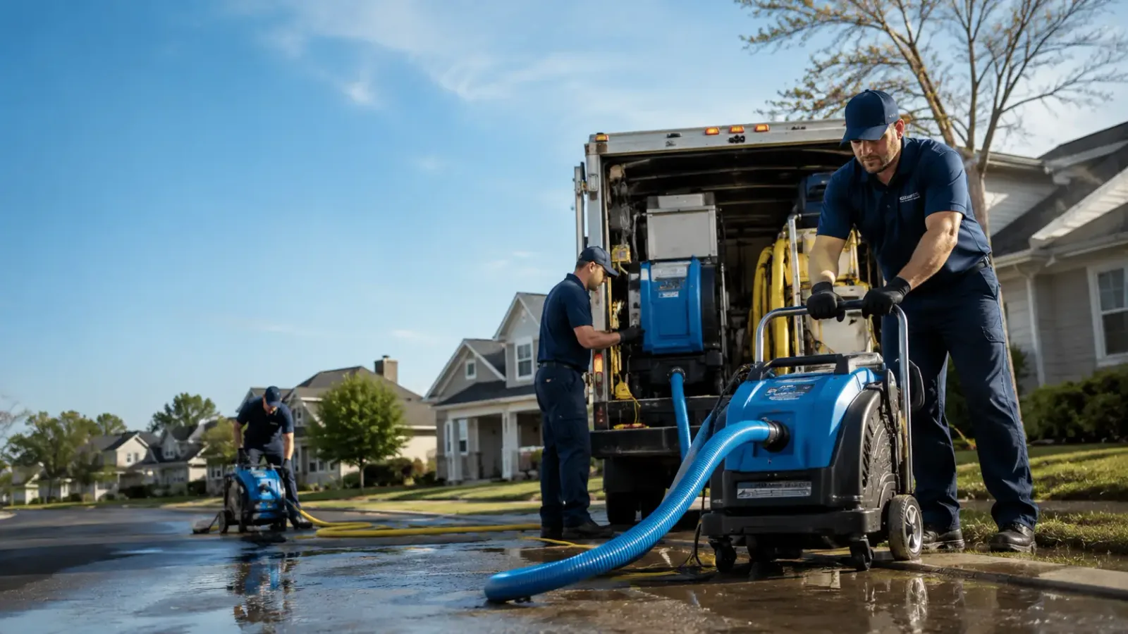 Flood Damage Cleanup in Como, TX